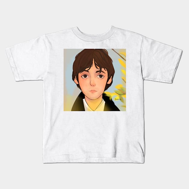 Paul Mc fanart Kids T-Shirt by uchix